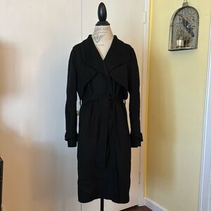 ZAC Zac Posen Wool Wrap Coat with Belt